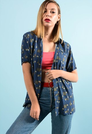 VINTAGE PATTERN SHIRT