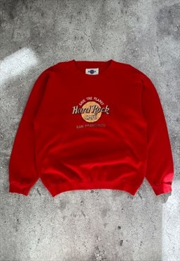 Vintage Hard Rock Cafe Buggy Fit Sweatshirt Pullover