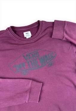 Vans Y2K Burgundy Sweatshirt