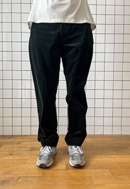 Vintage POLO RALPH LAUREN Corduroy Pants Trousers 90s Green