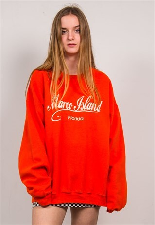 90'S VINTAGE MARCO ISLAND FLORIDA SWEATSHIRT