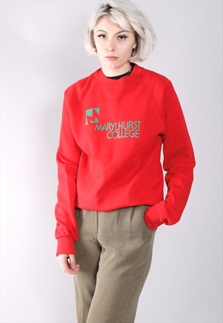 VINTAGE USA COLLEGE SWEATSHIRT