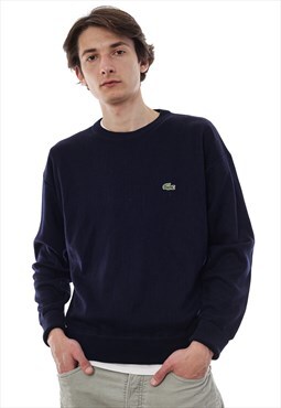 Vintage LACOSTE Sweater Knitted 80s