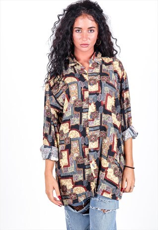 VINTAGE PATTERNED SHIRT S1049