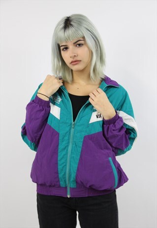 VINTAGE 90S SHELL BOMBER JACKET