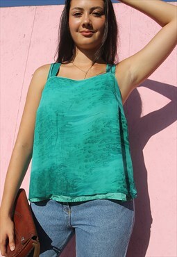 Sleeveless Top in Turquoise