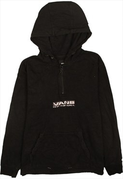 Vintage 90's VANS Hoodie Spellout Quater Zip