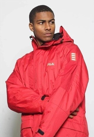VINTAGE FILA SKI JACKET RED