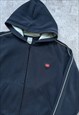 Vintage Nike ZIp Hoodie Buggy Fit