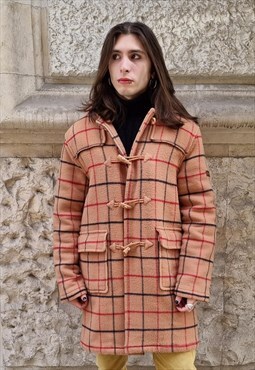  vintage 90s wool montgomery  coat Lambretta