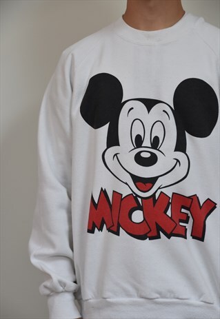 white mickey mouse jumper