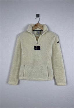 Women's Vintage 90s NAPAPIJRi Fleece Jacket 1/2 Zip