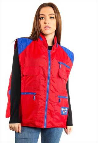 VINTAGE REEBOK SLEEVELESS JACKET J2431