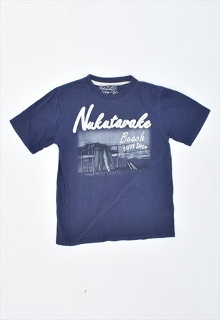 VINTAGE 90'S T-SHIRT TOP BLUE