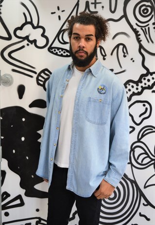 DESTINATION IMAGINATION DENIM SHIRT