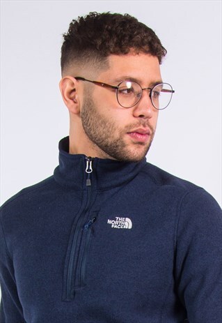 THE NORTH FACE 1/4 ZIP WOVEN FLEECE