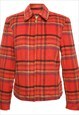 Vintage Checked Red Requirements Jacket - M