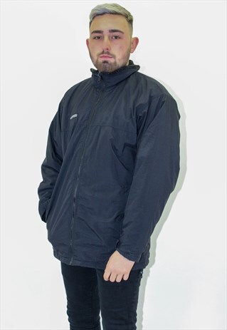 VINTAGE COLUMBIA COAT IN BLACK SMALL
