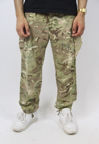 VINTAGE CAMO ARMY TROUSERS