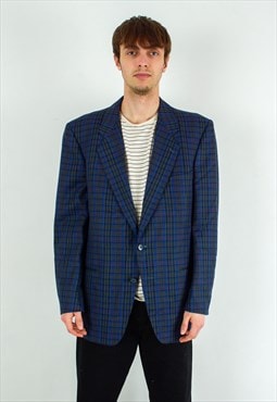  made in France 80s Vintage Blazer Coat Suit M Jacket UK 40