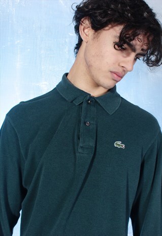 VINTAGE LACOSTE GREEN POLO SHIRT