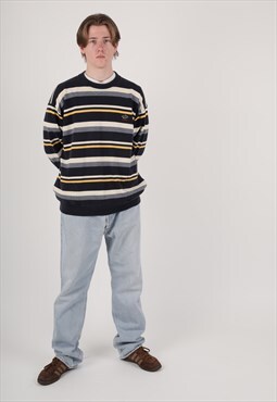 00s Y2K Paul & Shark stripe sweatshirt 