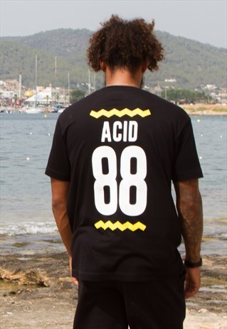ACID 88 BACK PRINT T-SHIRT