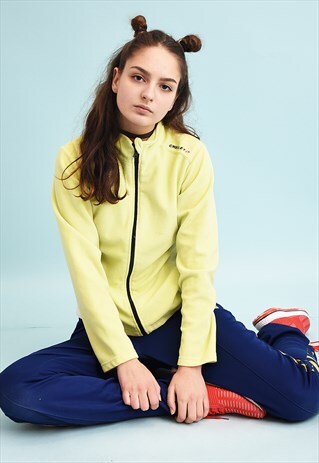 Y2K TRACKSUIT SPORTS FLEECE JACKET TOP