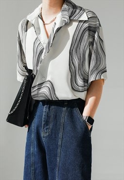 Men's fashion abstract pattern shirt SS2022 VOL.4