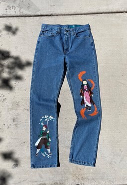Custom Demon Slayer Jeans
