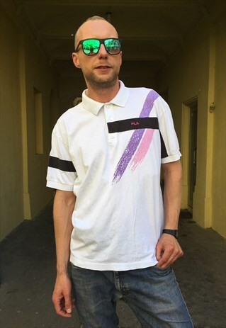 VINTAGE 90' COOL OLDSCHOOL FILA UNISEX POLO SHIRT