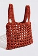 Thalia, XXL market bag terracotta