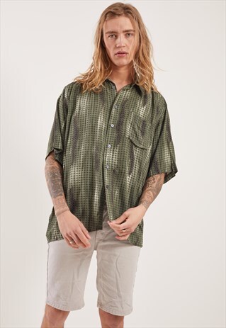 VINTAGE PATTERNED SHORT SLEEVE SHIRT