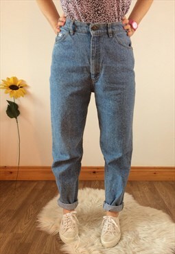 Vintage Lee High Waisted Blue Jeans