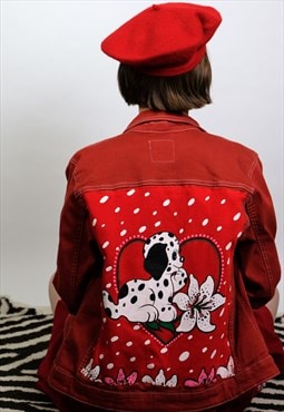 Reworked Kitsch Puppy Jacket