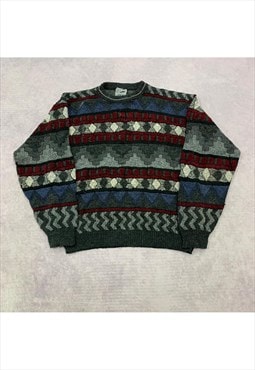 Vintage Knitted Jumper Men's L