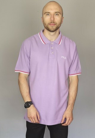 fila polo purple