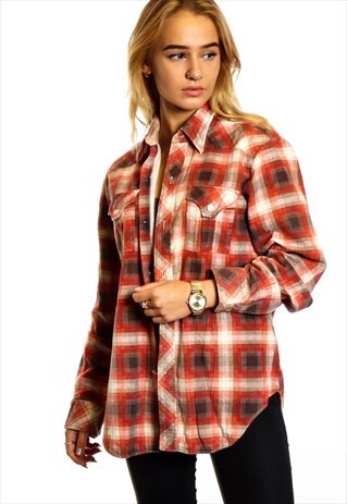 VINTAGE FLANNEL SHIRT S792