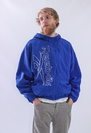 VINTAGE MENS REEBOK BIG LOGO WINTER JACKET