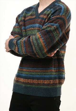 90S VINTAGE RENATO CAVALLI KNITWEAR SWEATER 15216