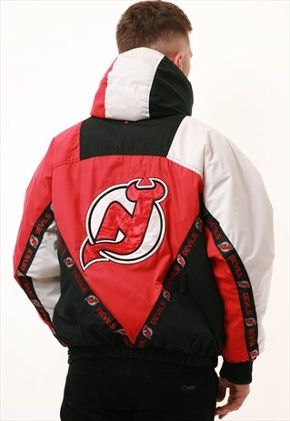 VINTAGE DEVILS BY DANIEL YOUNG 1/4 ZIP SHELL ANORAK 15696