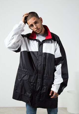 VINTAGE 90S PUMA RAINCOAT / S1814