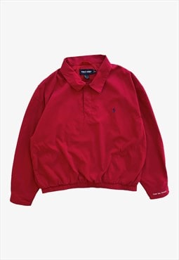 Vintage 90s Men's Ralph Lauren Polo Golf Red Pullover