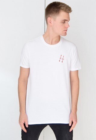 WHITE ARROWS (RED) T-SHIRT