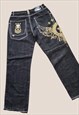 VINTAGE ROYAL ARMY JEANS TROUSERS W34 L34