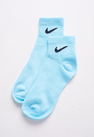 CUSTOM UNISEX PACIFIC BLUE LOW SOCKS