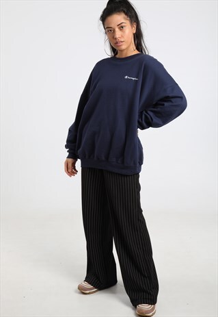 90S CHAMPION PRINTED SPELL OUT SWEATSHIRT