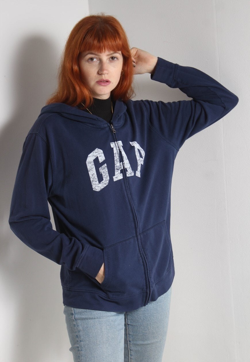 Gap hoodie sale navy blue