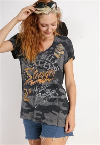 HARLEY DAVIDSON GRAPHIC T-SHIRT Z667