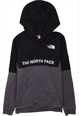 Vintage 90's The North Face Hoodie Spellout Black XLarge